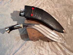 Tin Chira Khukri handforged by Himalayan Blades,
