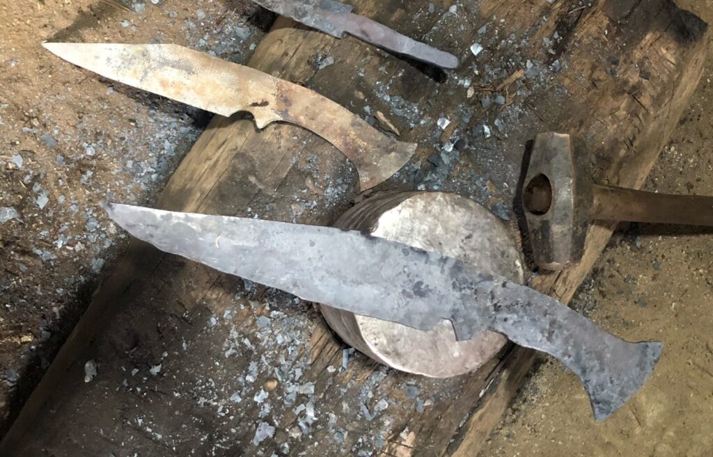 Viking Seax Dagger Hand Forged Nepal