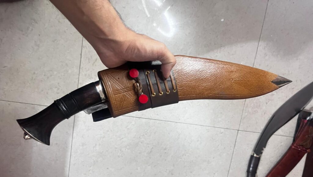 Fast Angkhola Kukri Knife by Himalayan Blades, Himalayan Imports hand forged khukuri