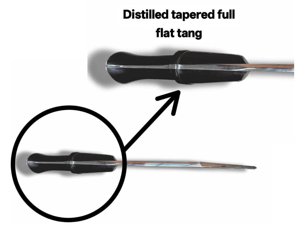 How full flat tang kukris are made?