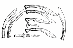 Himalayan Blades Kukri and other blades collection designs handforged
