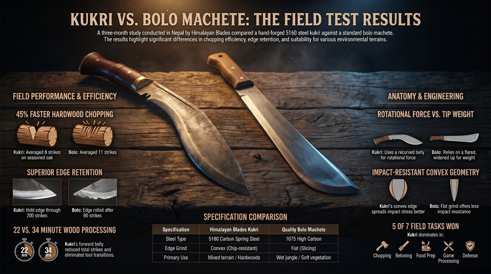 kukri vs bolo